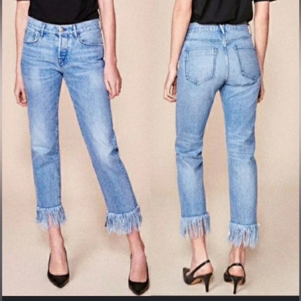 3X1 STELLA FRINGE JEANS